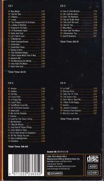 4CD Dave Brubeck: Lullaby In Rhythm