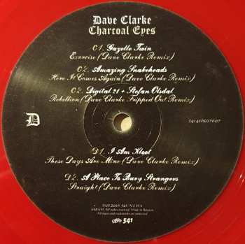 2LP Dave Clarke: Charcoal Eyes (A Selection Of Remixes From Amsterdam) CLR