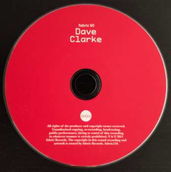 CD Dave Clarke: Fabric 60
