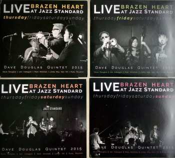 8CD/Zestaw pudełkowy Dave Douglas Quintet: Brazen Heart Live at Jazz Standard NYC