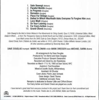 6CD/Zestaw pudełkowy Dave Douglas: The Complete Remastered Recordings On Black Saint & Soul Note