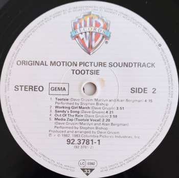 LP Dave Grusin: Tootsie - Original Motion Picture Soundtrack