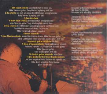 CD David Liebman: Back On The Corner