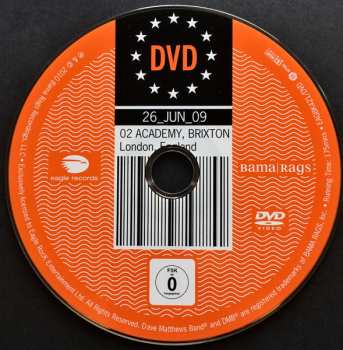 3CD/DVD/Zestaw pudełkowy Dave Matthews Band: Europe 2009 LTD