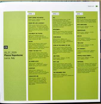 3CD/DVD/Zestaw pudełkowy Dave Matthews Band: Europe 2009 LTD