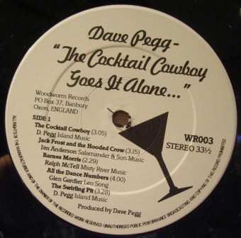 CD Dave Pegg: Cocktail Cowboy Goes It Alone