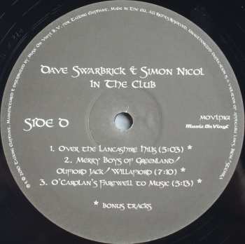 2LP Dave Swarbrick: In The Club