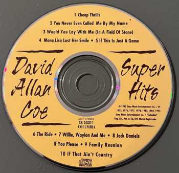 CD David Allan Coe: Super Hits