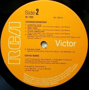 LP David Bowie: ChangesOneBowie