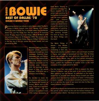 LP David Bowie: Best Of Dallas '78: Isolar II World Tour LTD | PIC