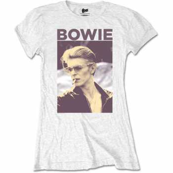 Merch David Bowie: Damskie Koszulka Smoking 