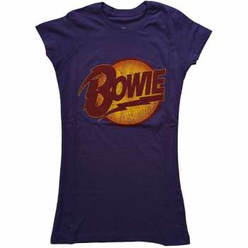 Merch David Bowie: Damskie Koszulka Vintage Diamond Dogs Logo David Bowie 