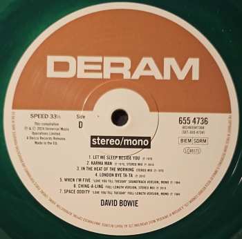 2LP David Bowie: David Bowie CLR | DLX | LTD