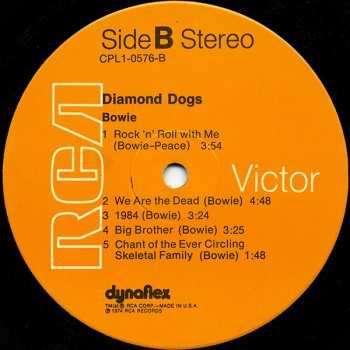 LP David Bowie: Diamond Dogs