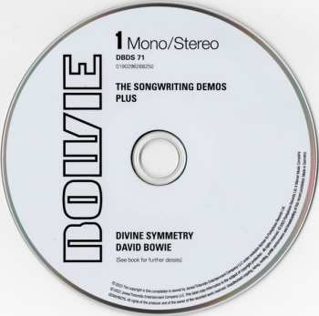 4CD/Zestaw pudełkowy/Blu-ray David Bowie: Divine Symmetry LTD