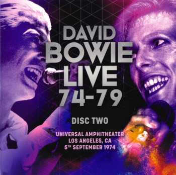 4CD/Zestaw pudełkowy David Bowie: Live 74-79