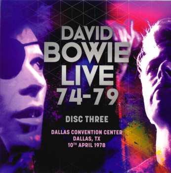 4CD/Zestaw pudełkowy David Bowie: Live 74-79