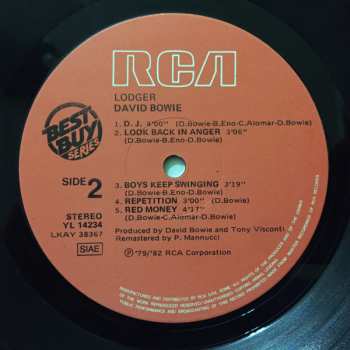 LP David Bowie: Lodger