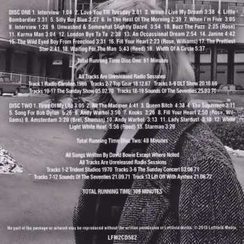 2CD David Bowie: The Lost Sessions (Rare Radio Recordings)