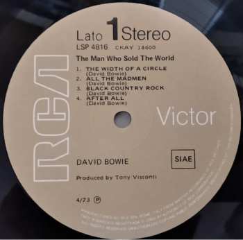 LP David Bowie: The Man Who Sold The World
