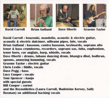 CD David Carroll And Friends: Bold Reynold Too