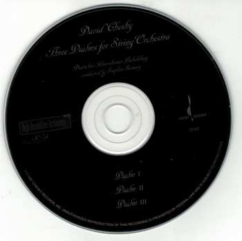 CD Deutsches Filmorchester Babelsberg: Three Psalms For String Orchestra