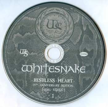 4CD/DVD/Zestaw pudełkowy Whitesnake: Restless Heart DLX | LTD