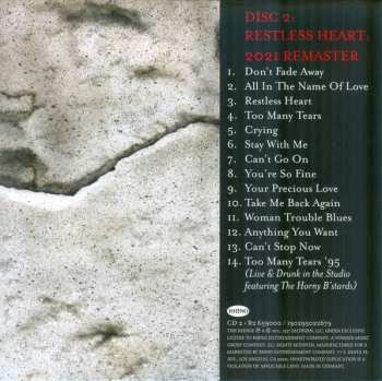 4CD/DVD/Zestaw pudełkowy Whitesnake: Restless Heart DLX | LTD