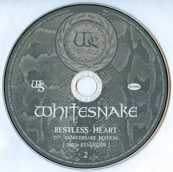 4CD/DVD/Zestaw pudełkowy Whitesnake: Restless Heart DLX | LTD