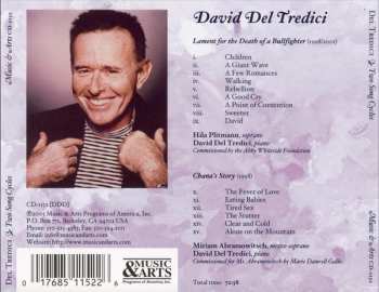 CD David Del Tredici: Two Song Cycles For Voice And Piano