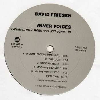LP David Friesen: Inner Voices
