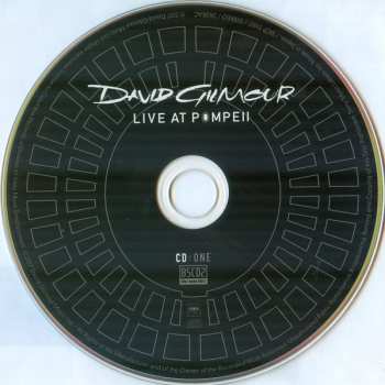 2CD David Gilmour: Live At Pompeii
