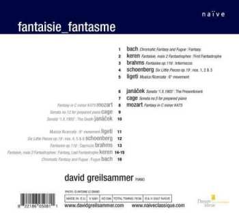 CD David Greilsammer: Fantaisie_Fantasme