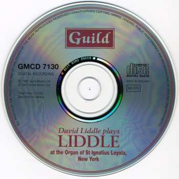 CD David Aprahamian Liddle: Liddle (At The Organ Of St Ignatius Loyola, New York)