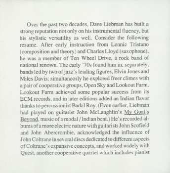 CD David Liebman: The Tree