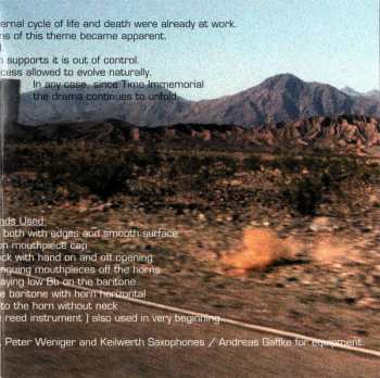 CD David Liebman: Time Immemorial