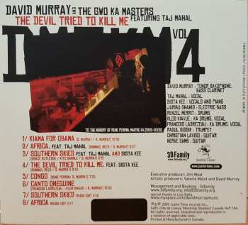 CD Taj Mahal: The Devil Tried To Kill Me