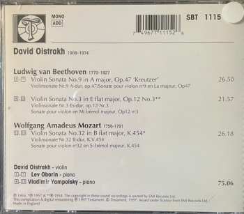 CD David Oistrach: Plays Sonatas By Beethoven & Mozart