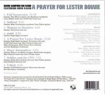 CD David Sanford Big Band: A Prayer For Lester Bowie DIGI