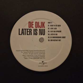 LP De Dijk: Later Is Nu