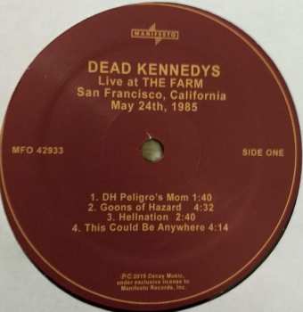 4LP/Zestaw pudełkowy Dead Kennedys: DK 40