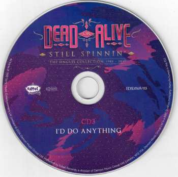 27CD/Zestaw pudełkowy Dead Or Alive: Still Spinnin' - The Singles Collection 1983-2021 LTD