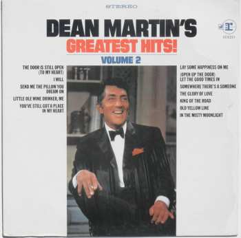 LP Dean Martin: Dean Martin's Greatest Hits! Volume 2