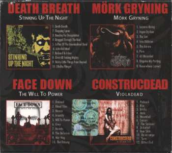 4CD/DVD/Zestaw pudełkowy Mörk Gryning: 4 CD Death-Thrash Box