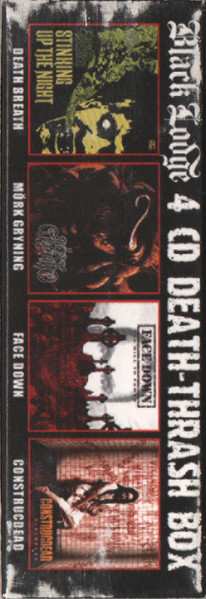 4CD/DVD/Zestaw pudełkowy Mörk Gryning: 4 CD Death-Thrash Box