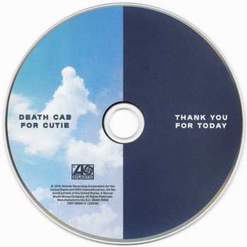 CD Death Cab For Cutie: Thank You For Today