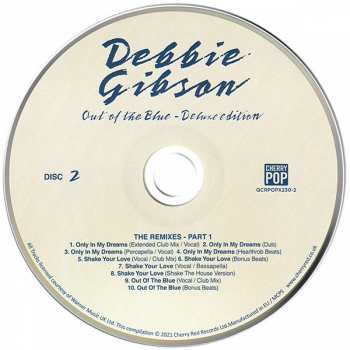 3CD/DVD Debbie Gibson: Out Of The Blue DLX