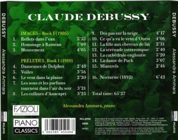 CD Claude Debussy: Preludes Book I; Images I; Nocturne