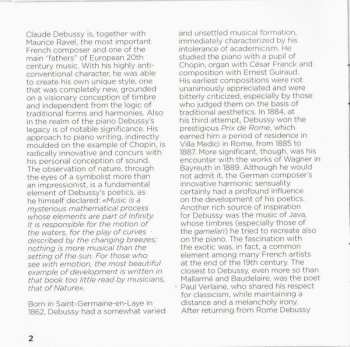 CD Claude Debussy: Preludes Book I; Images I; Nocturne