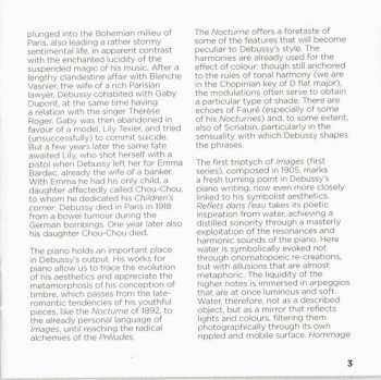 CD Claude Debussy: Preludes Book I; Images I; Nocturne